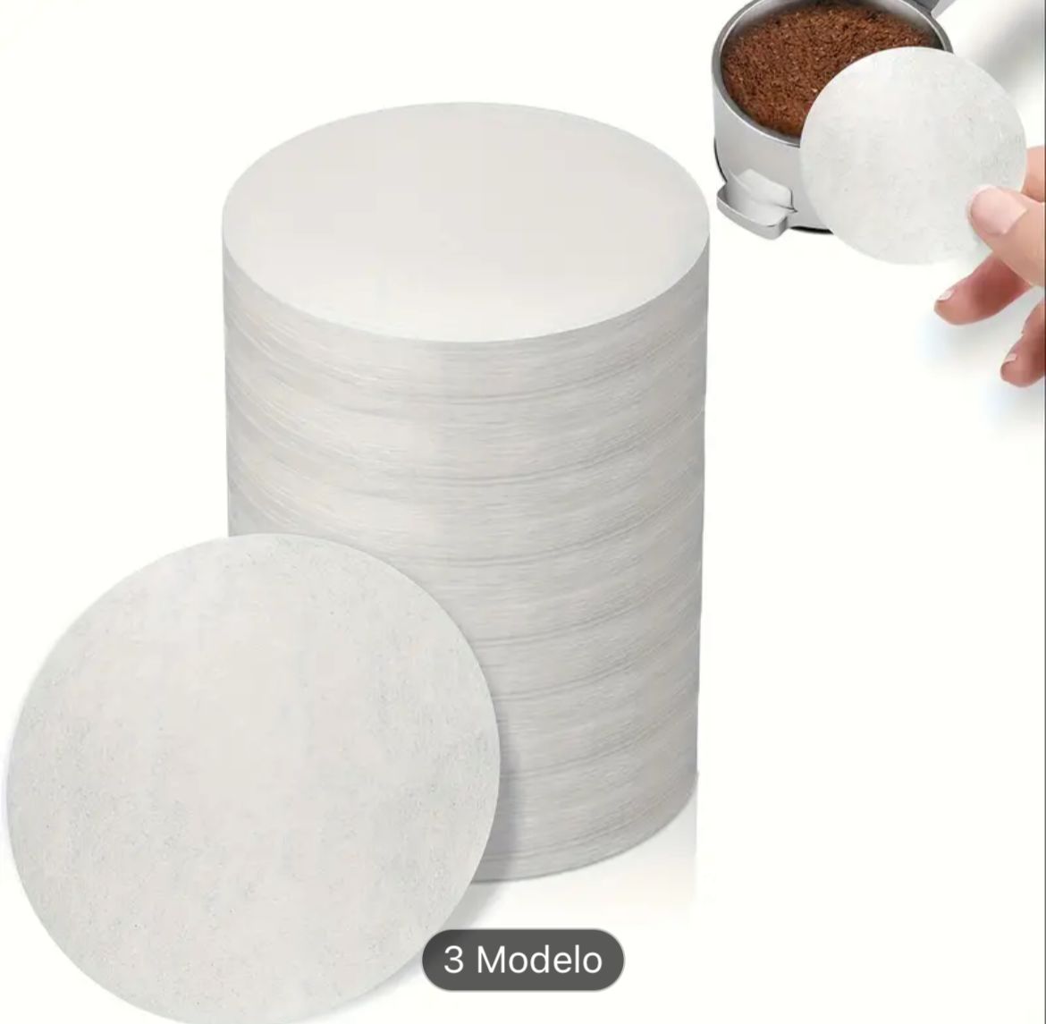 Pack 100 Filtros De Papel Para  Cafe